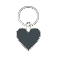 Metalowy brelok reklamowy w kształcie serca