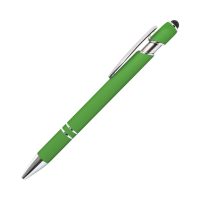 Zielony długopis z końcówką do ekranów dotykowych Touch Pen