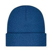 Czapka zimowa wywijana beanie jeansowa
