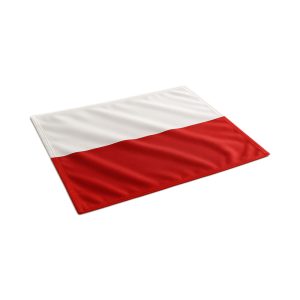 Flaga Polski 150 x 90 cm, materiał poliester