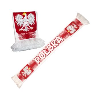 Szalik patriotyczny 150 x 18 cm ELASTIC-01