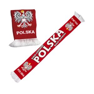 Szalik patriotyczny 150 x 18 cm ELASTIC-06