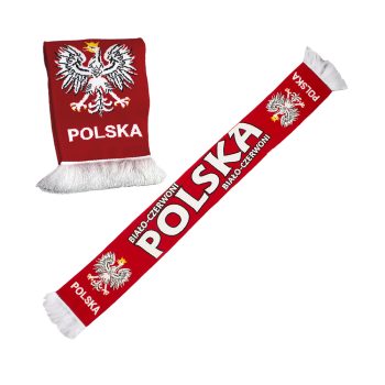 Szalik patriotyczny 150 x 18 cm ELASTIC-06