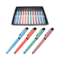 Długopisy matowe Premium, kolorowe