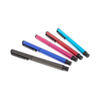 Długopisy żelowe Premium, różnokolorowe, metalowe