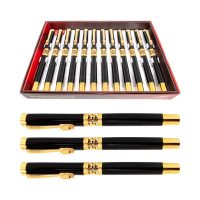 Długopisy DRAGON - zestaw biurowy długopisów Premium