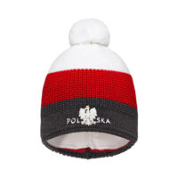 Czapka zimowa POLSKA dla kibiców